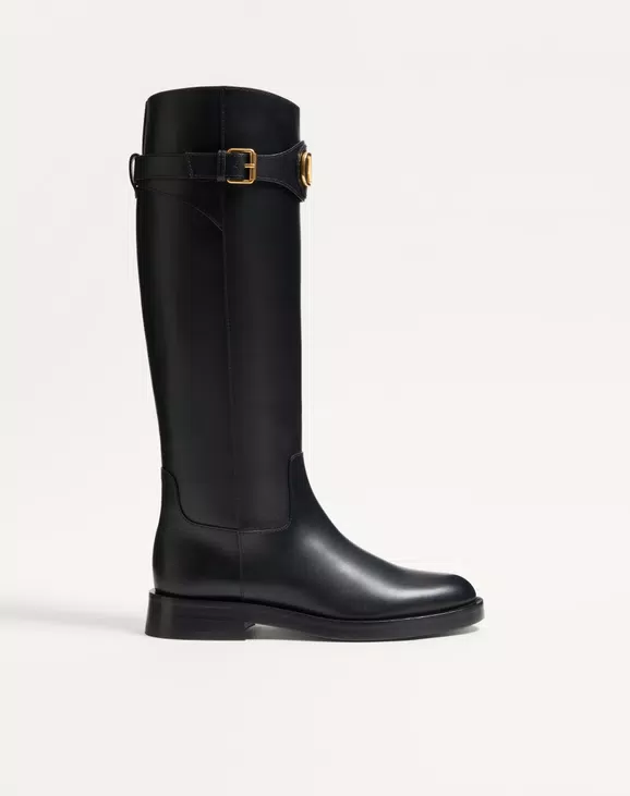 Valentino Vlogo Signature Calfskin Boot 30Mm - Image 1